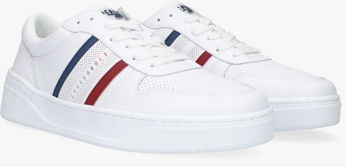 CYCLEUR DE LUXE witte cycleur de luxe lage sneakers lead