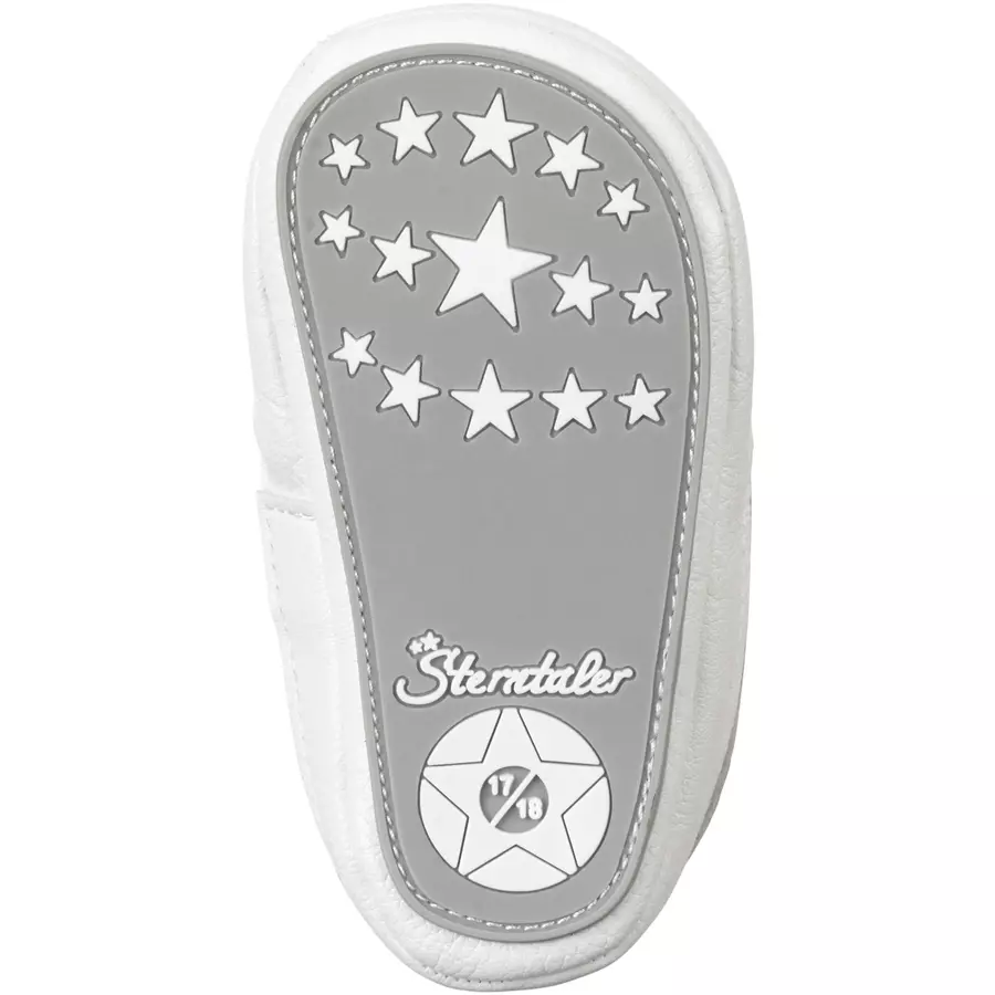 Sterntaler Baby-Schuh Emmi silber melange