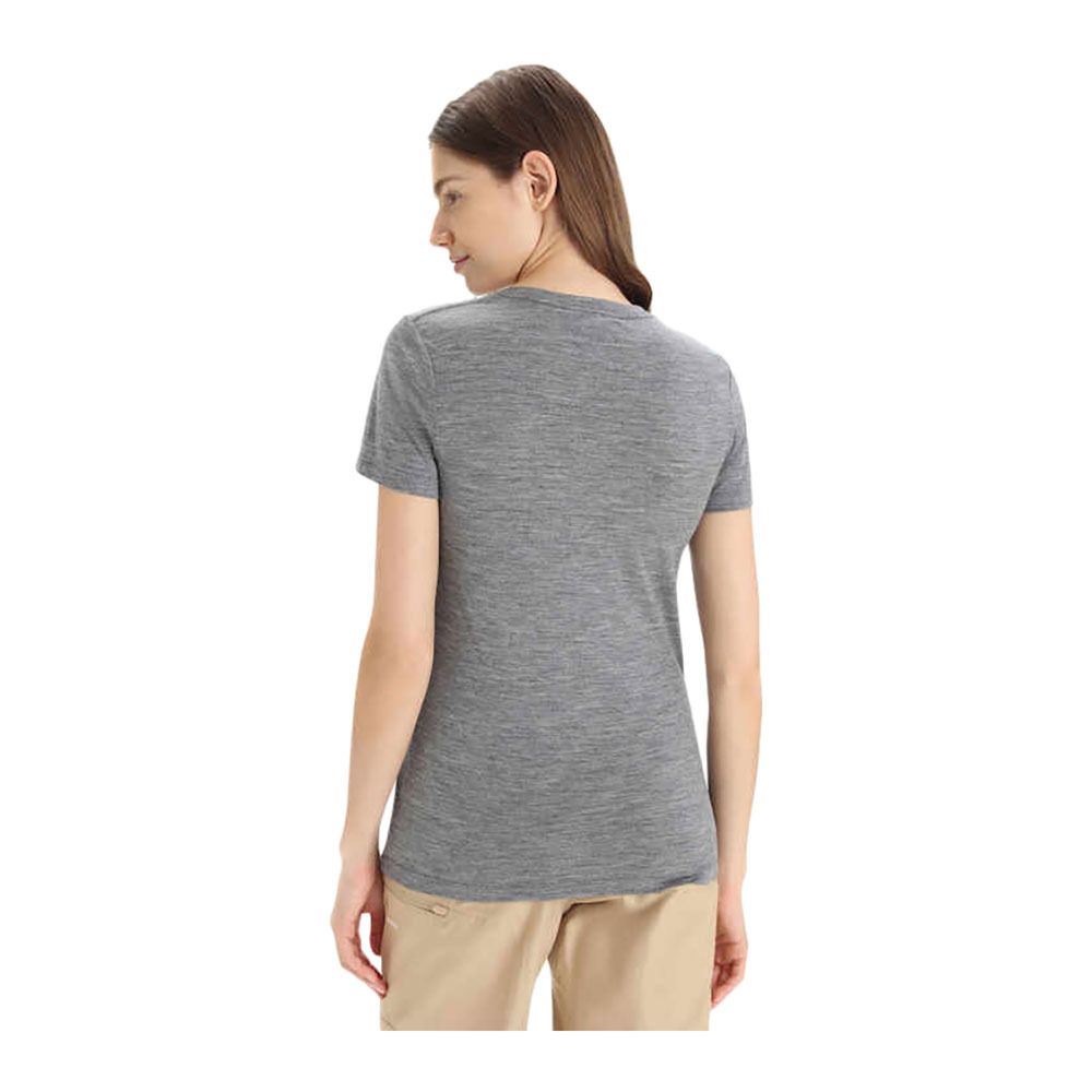 Icebreaker TECH LITE II - Tee-shirt Femme gritstone hthr