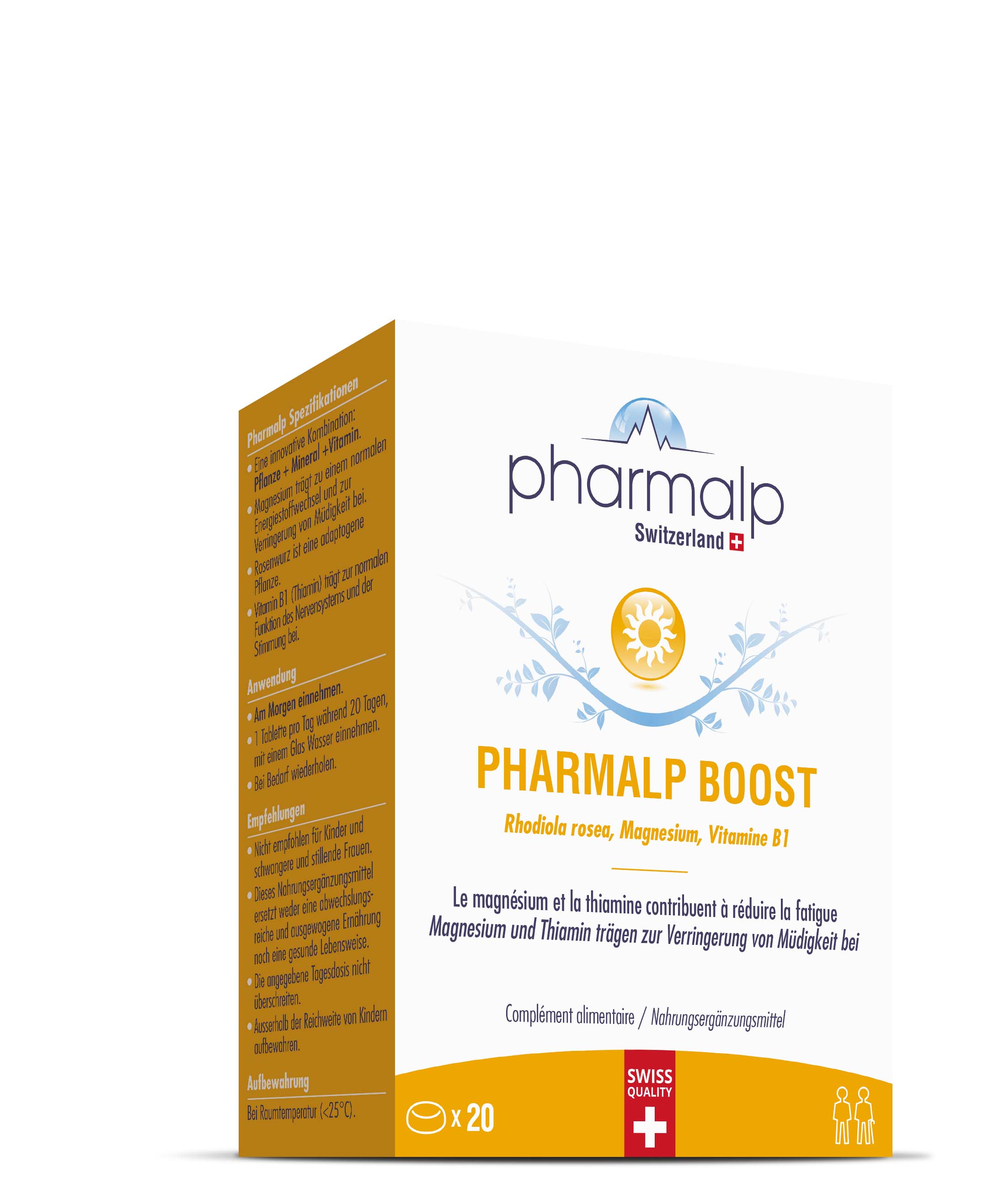 PHARMALP BOOST<br>20 Stück, Blister, Tablette