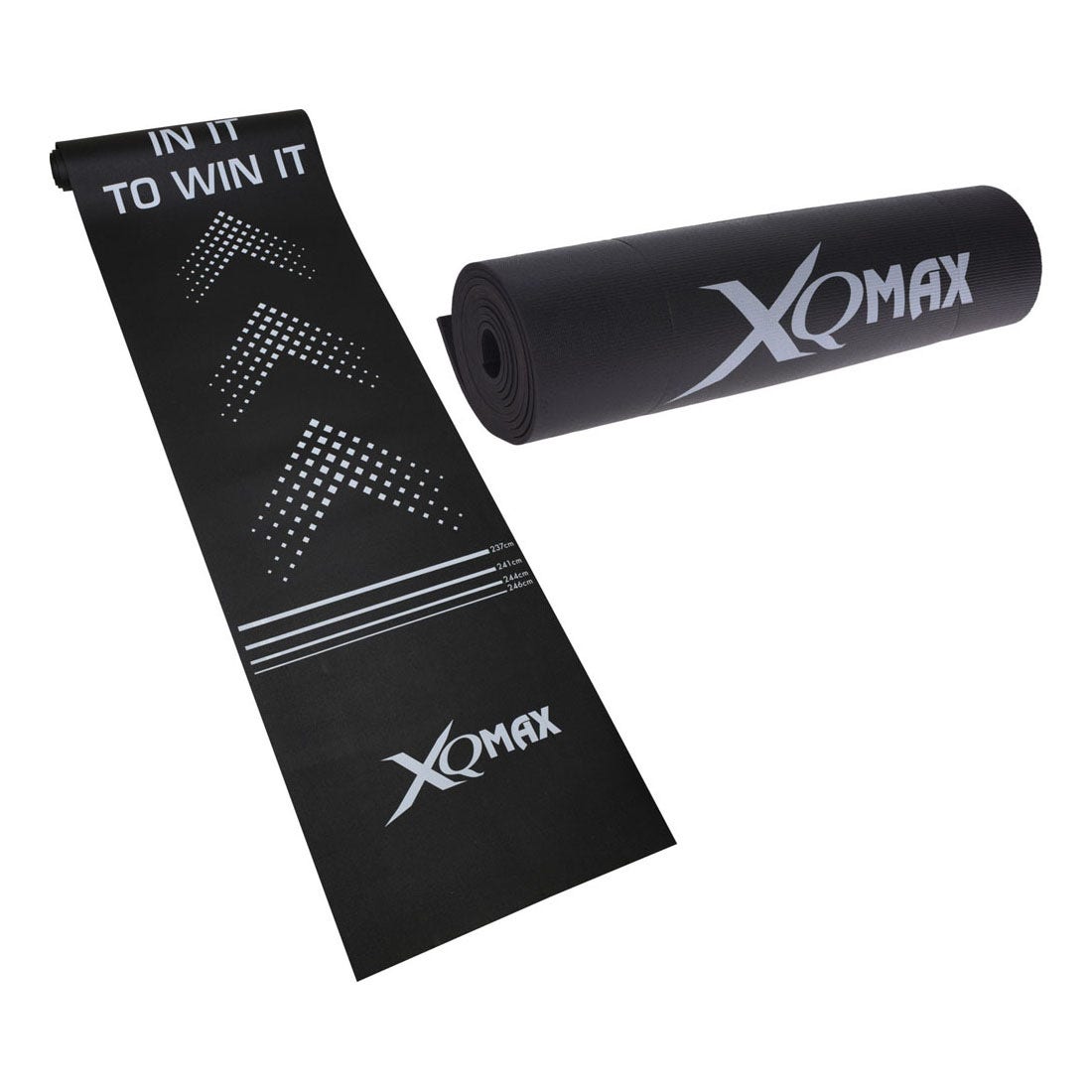 Xq Max  PVC Dartmat Black