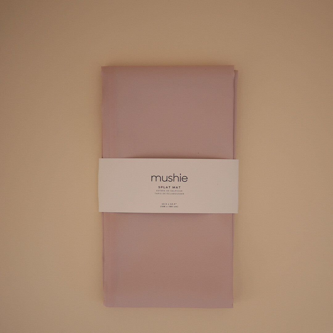 Mushie knoeimat - blush - 108x108 cm