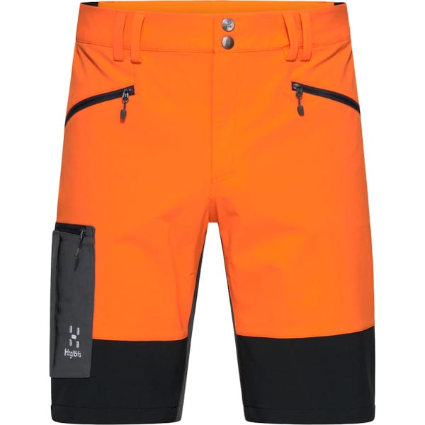 Short randonnée HAGLÖFS RUGGED SLIM SHORTS M FLAME ORANGE/TRUE BL
