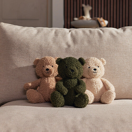 Jollein knuffelbeer teddy bear - naturel - 25 cm