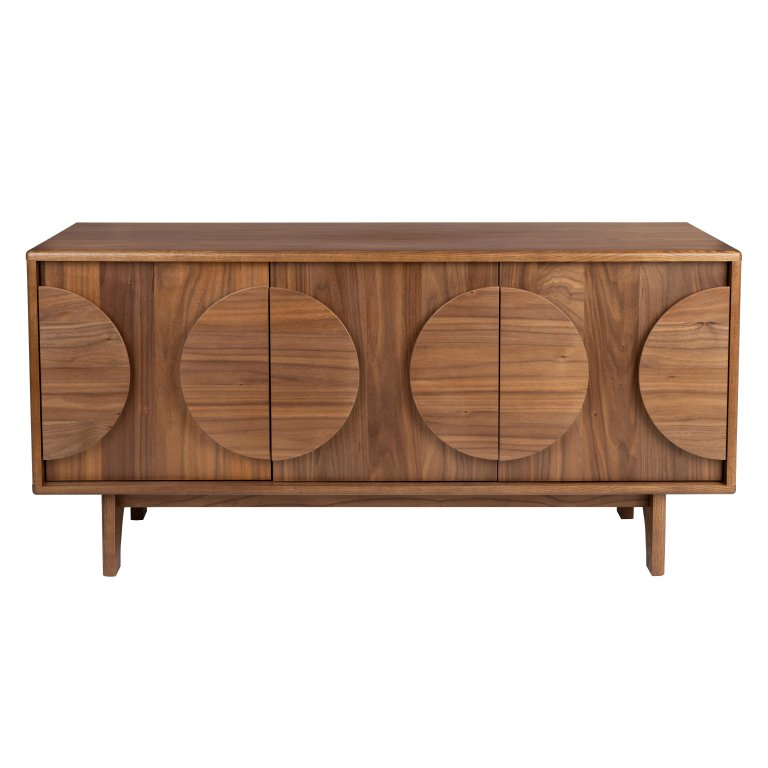 Zuiver Groove dressoir large walnoot