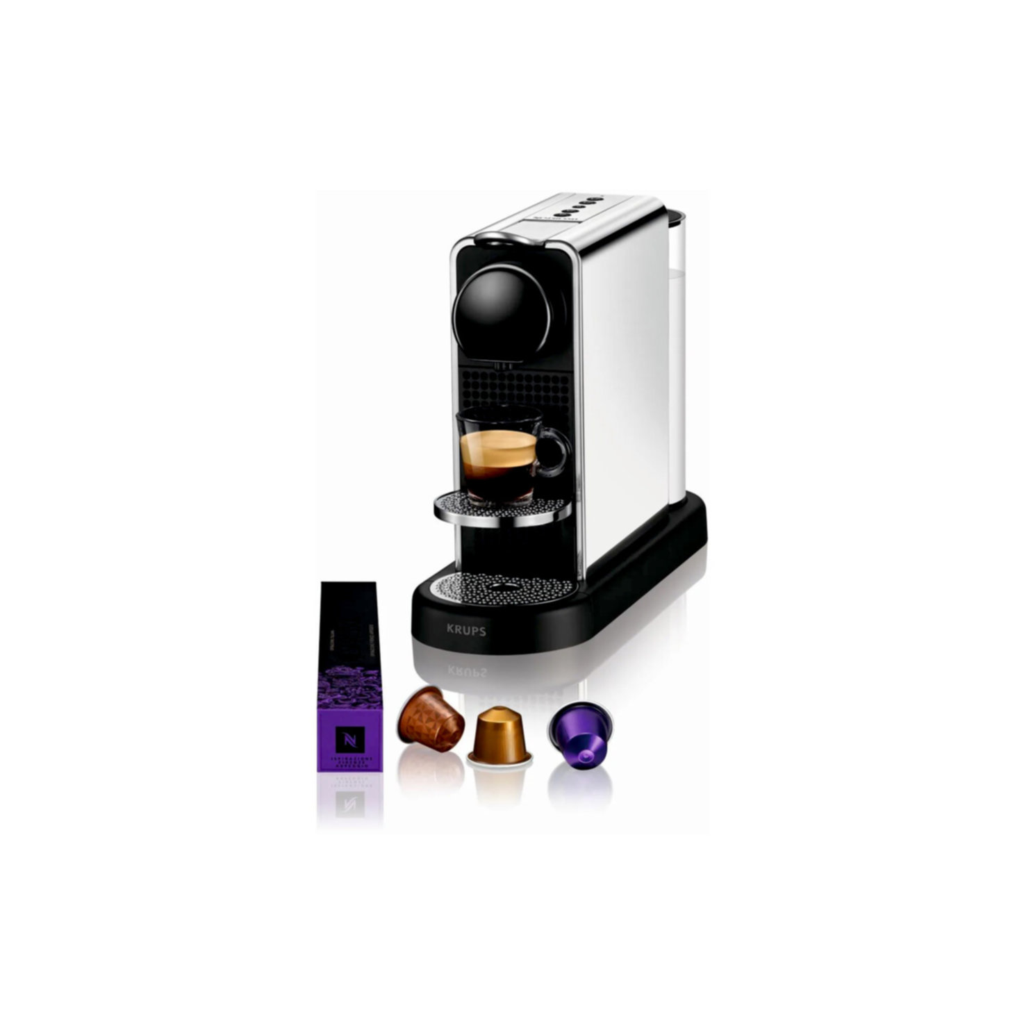 Krups Nespresso Citiz Stainless Steel XN610D