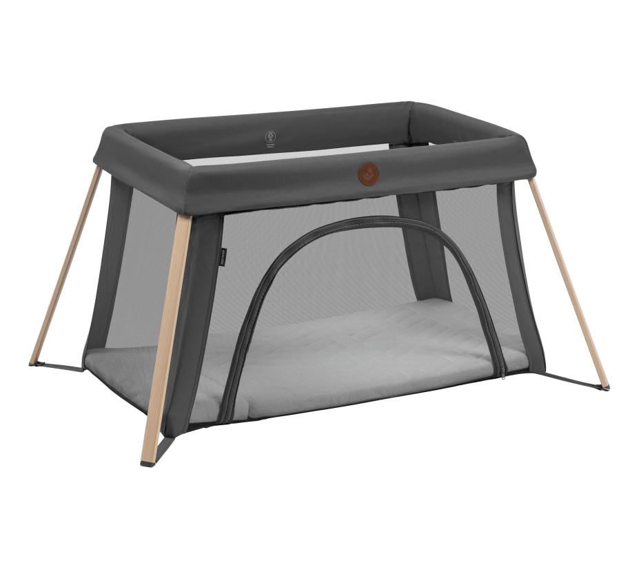 Calao Light 0 - 3 Y  40 - 105 cm  0 - 15 kg    Superkompakt und leicht |    CloudCore Matratze |    Zwei Schlafebenen |    Seitliches Einstiegsfenster |