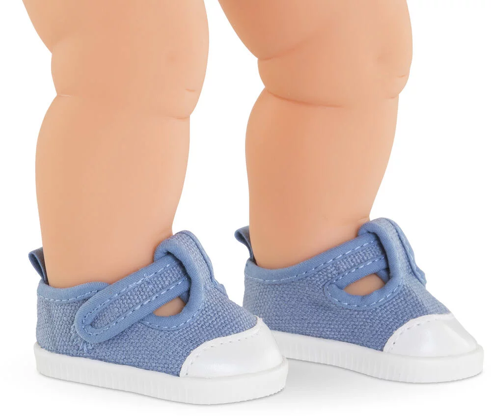 BB36 - BASKETS BLEUES POUR POUPON 36 CM - COROLLE VETEMENTS