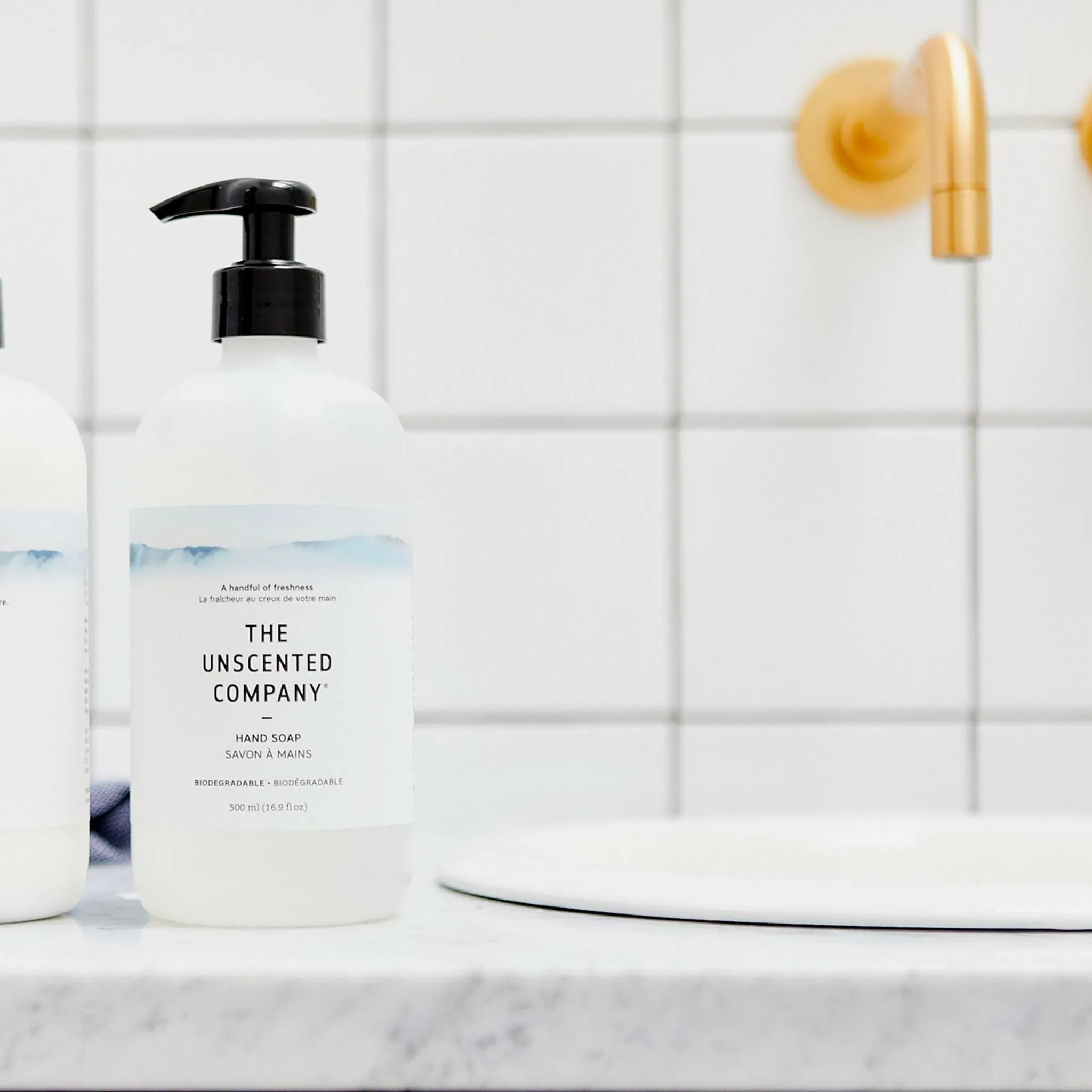 The Unscented Company Savon à mains – Bouteille en plastique