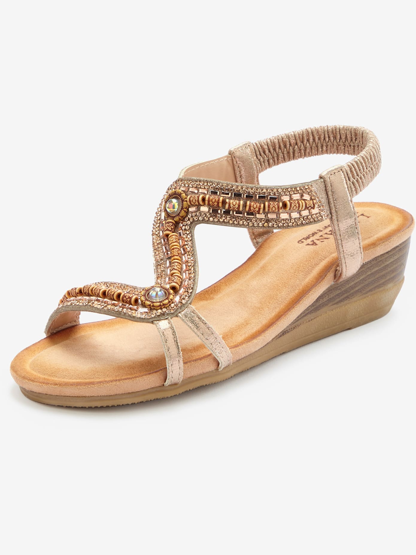 Sandales brides élastiques pour un confort optimal