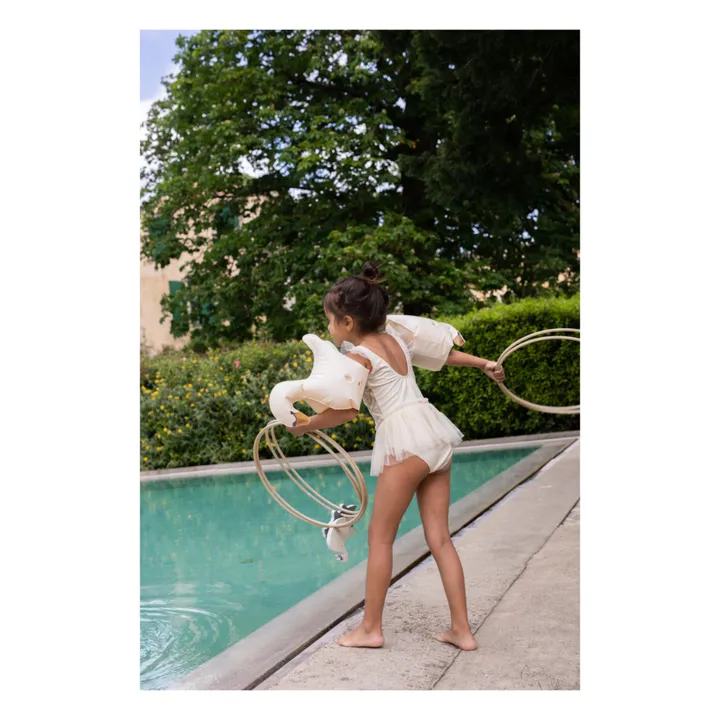 Konges Sløjd Maillot 1 Pièce Strut Pailleté | Rose pâle