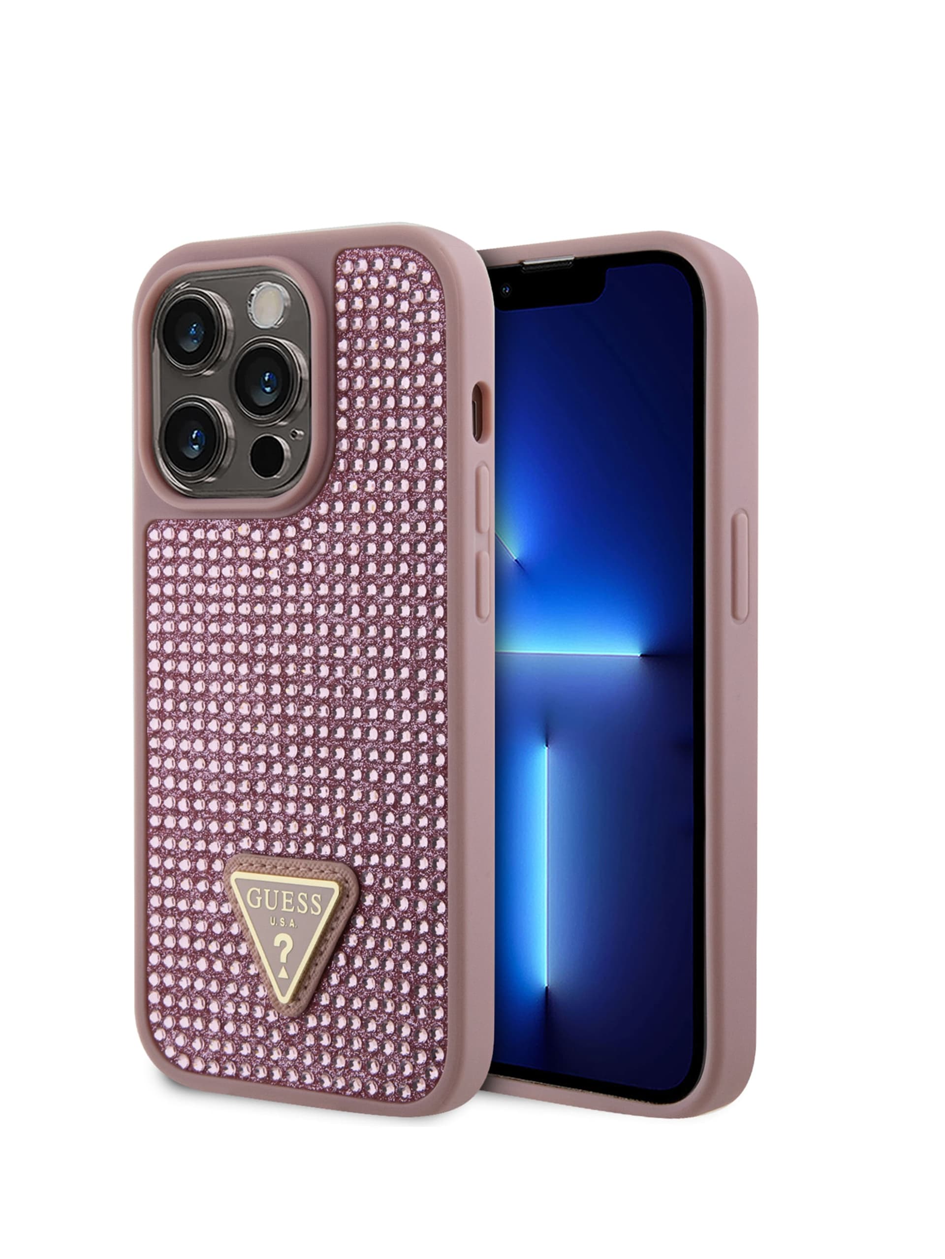 Capa para iPhone 15 Pro com strass