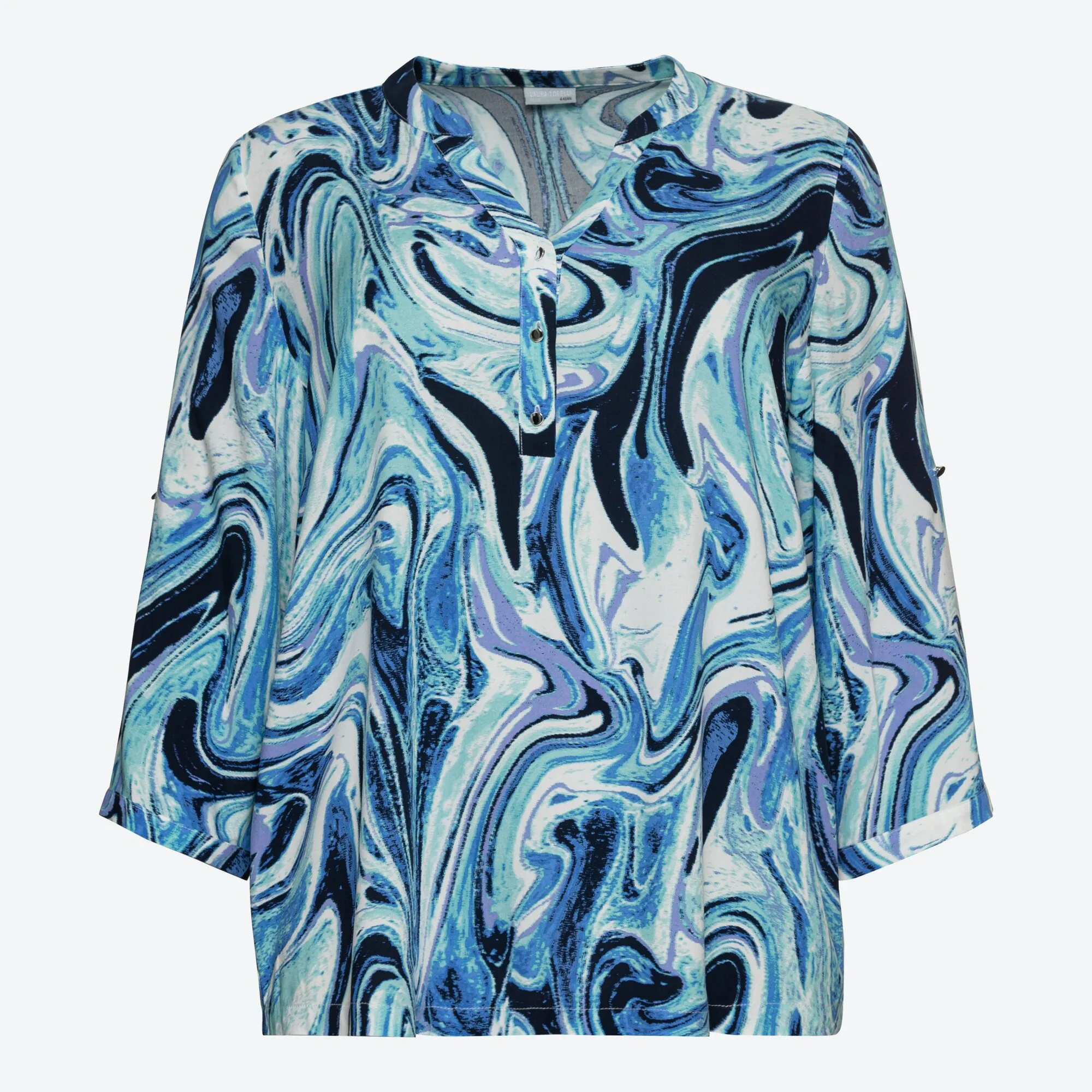 Damen-Bluse mit Trend-Muster, große Größen