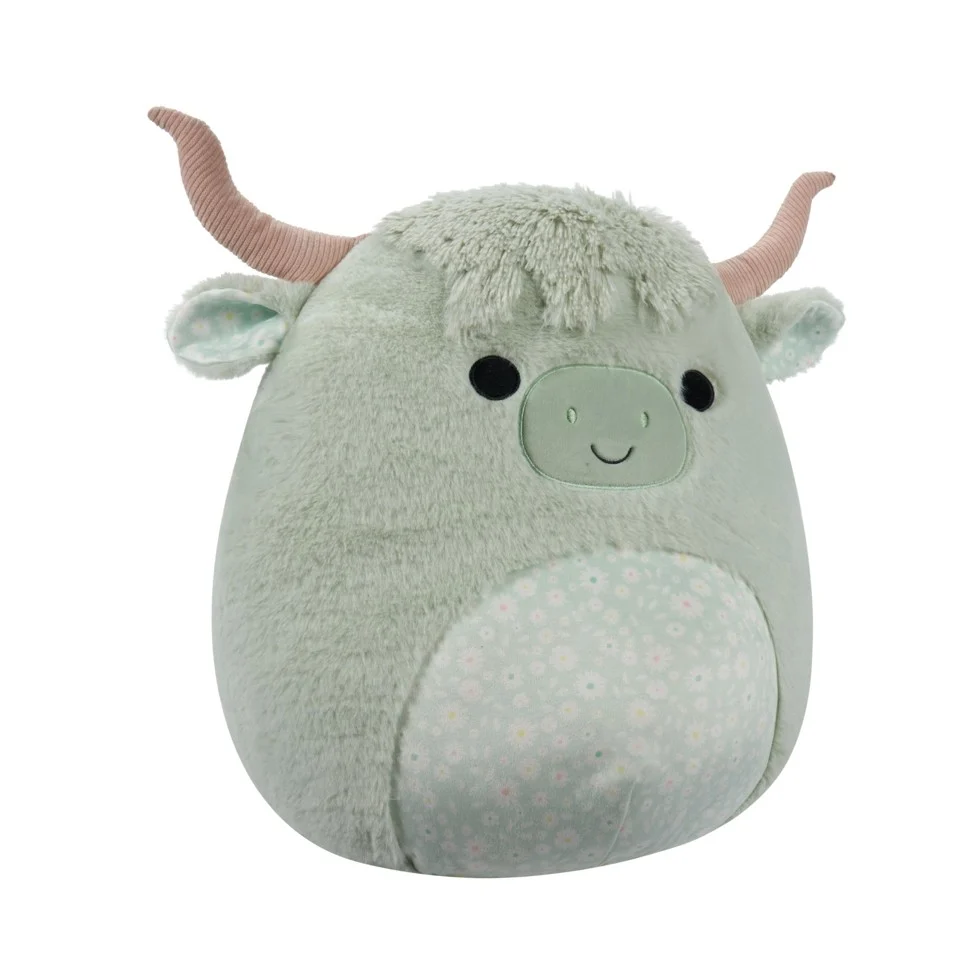Squishmallows - 40 cm P18 Plush - Fuzz A Mallows - Iver Highland Cow (1885509)
