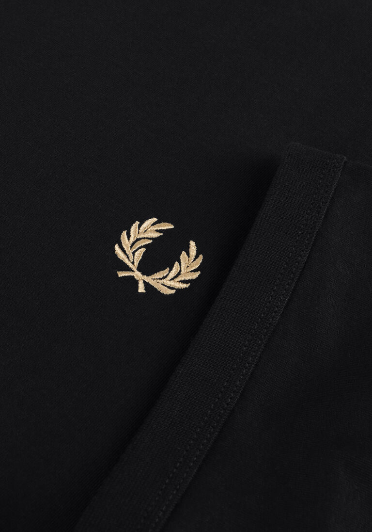 FRED PERRY zwarte fred perry t-shirt ringer t-shirt