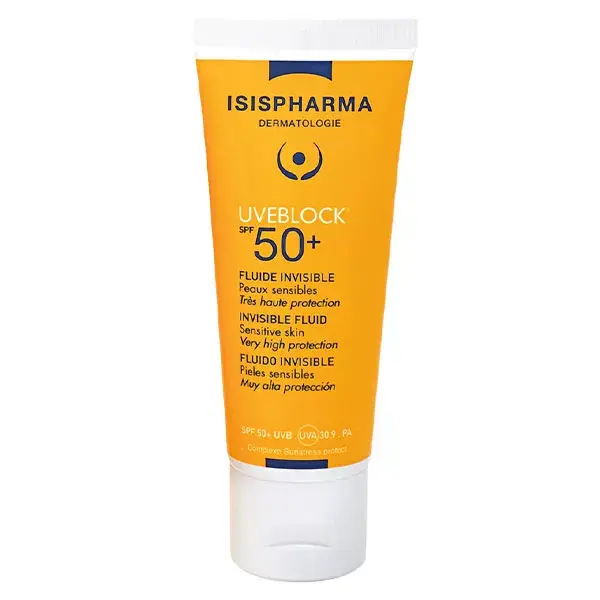 Isispharma Uveblock Fluido Invisível FPS 50+ 40ml