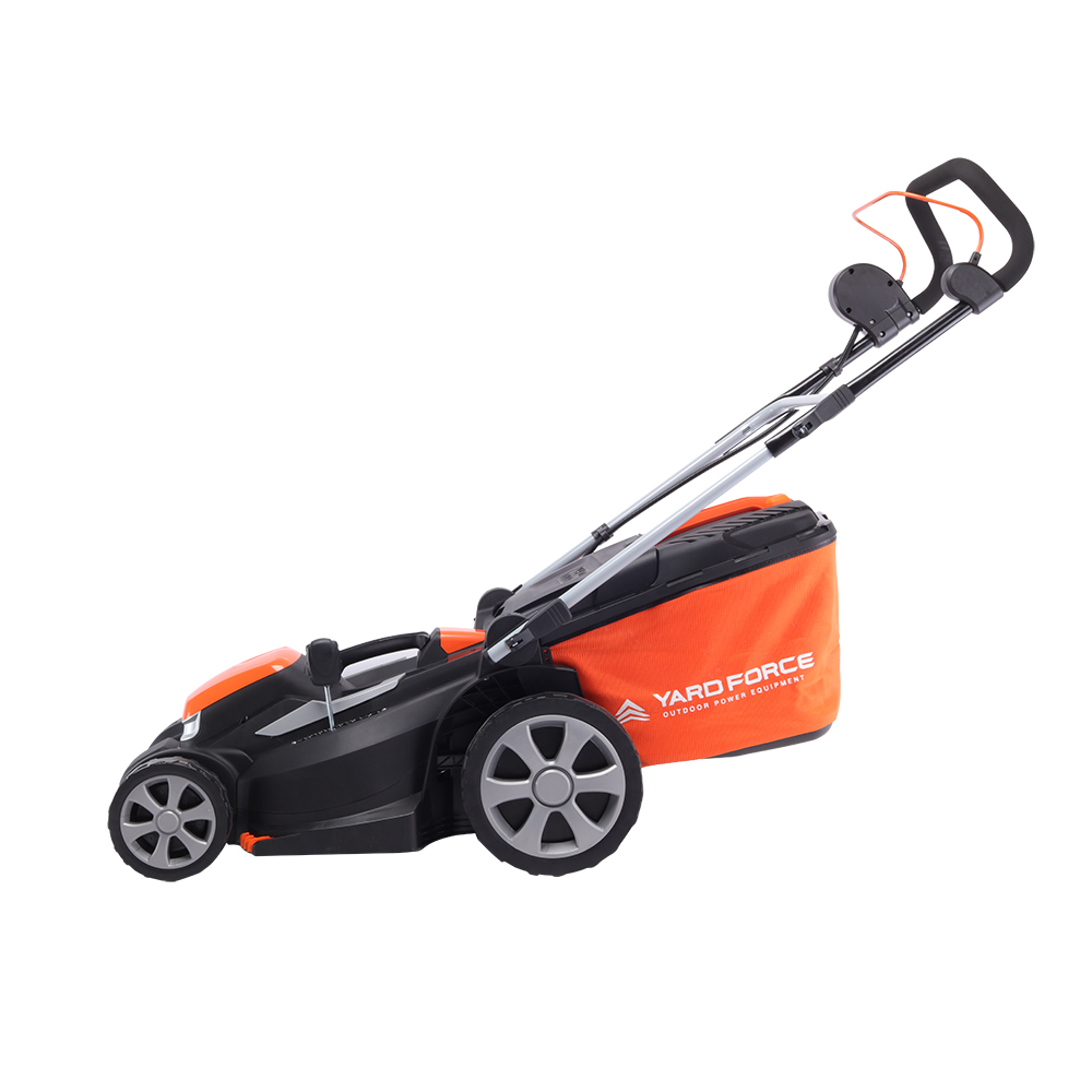 Tondeuse à gazon rotative sans fil 37cm, avec double batterie lithium-ion 2x20v et chargeur rapide - lm c37
