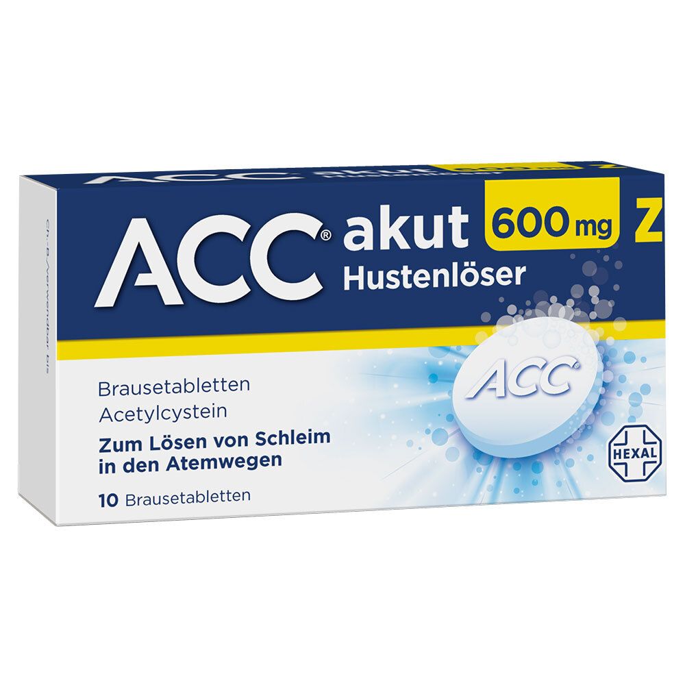 ACC® akut 600 mg Z Hustenlöser - Jetzt 20% Rabatt mit dem Code 
