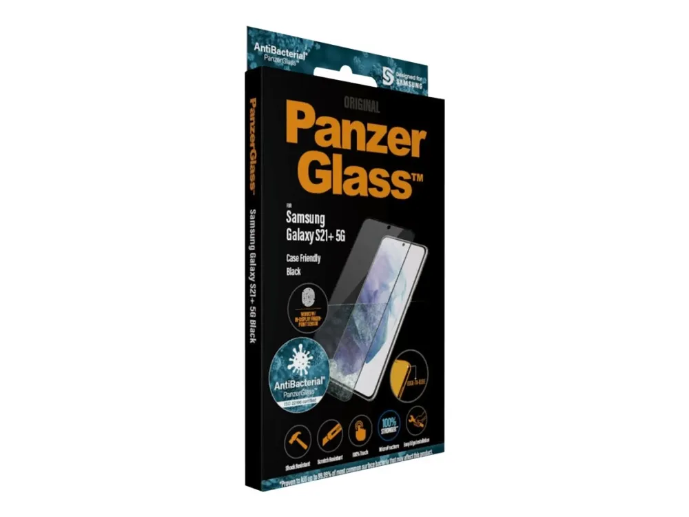 PanzerGlass Samsung Galaxy S21  FP CF AB Edge-to-Edge, black
