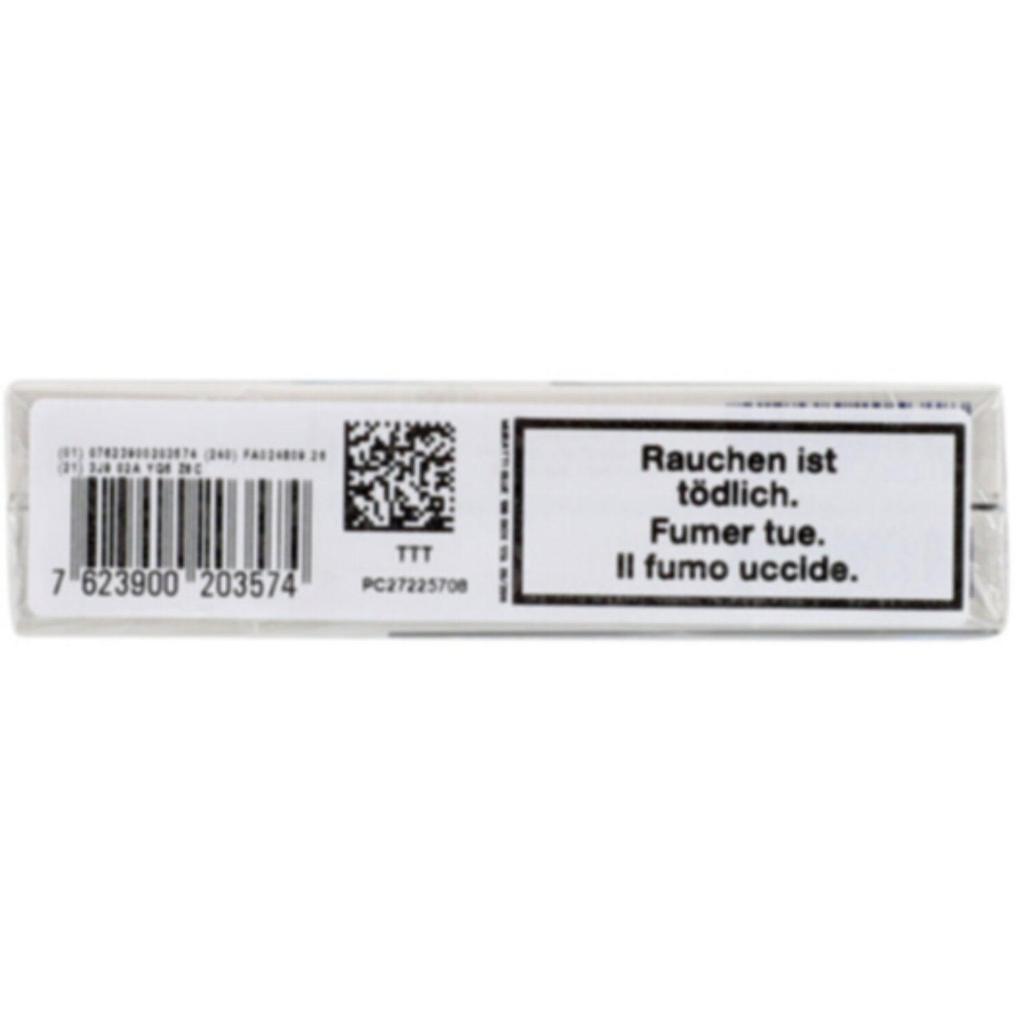 Muratti Zigaretten Slims Blue 100's Box Stange