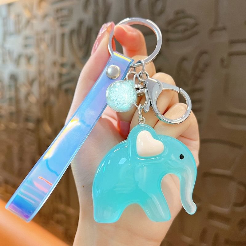 Jenorey - Olifant Acryl Tashanger Sleutelhanger