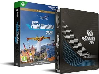 Microsoft Flight Simulator 2024 - Premium Deluxe SteelBook Edition - Xbox Series X