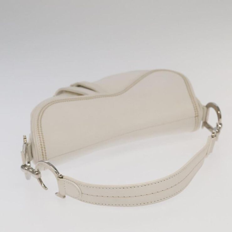 Dior Vintage Dior Saddle Bag Beige