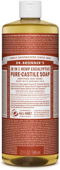 Dr Bronners Liquid Soap Eucalyptus 240ml
