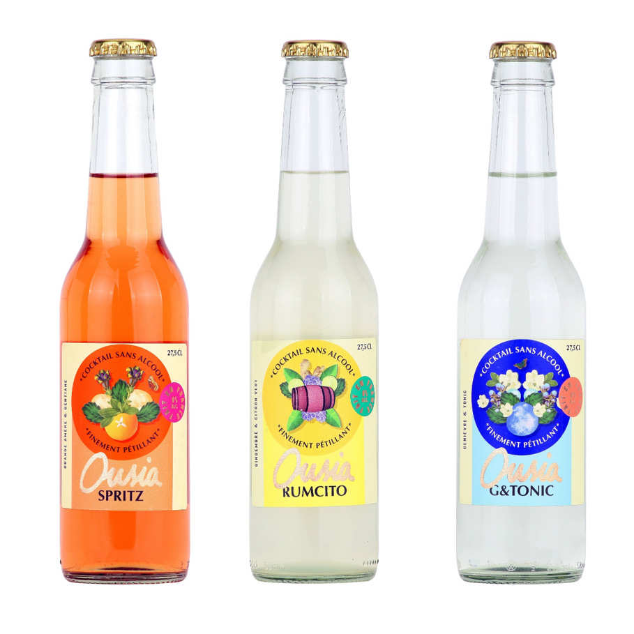 Assortiment découverte Ousia cocktails sans alcool