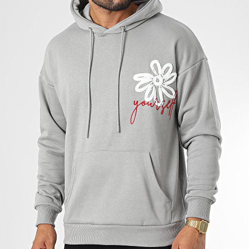 Sweat Capuche LL700 Gris