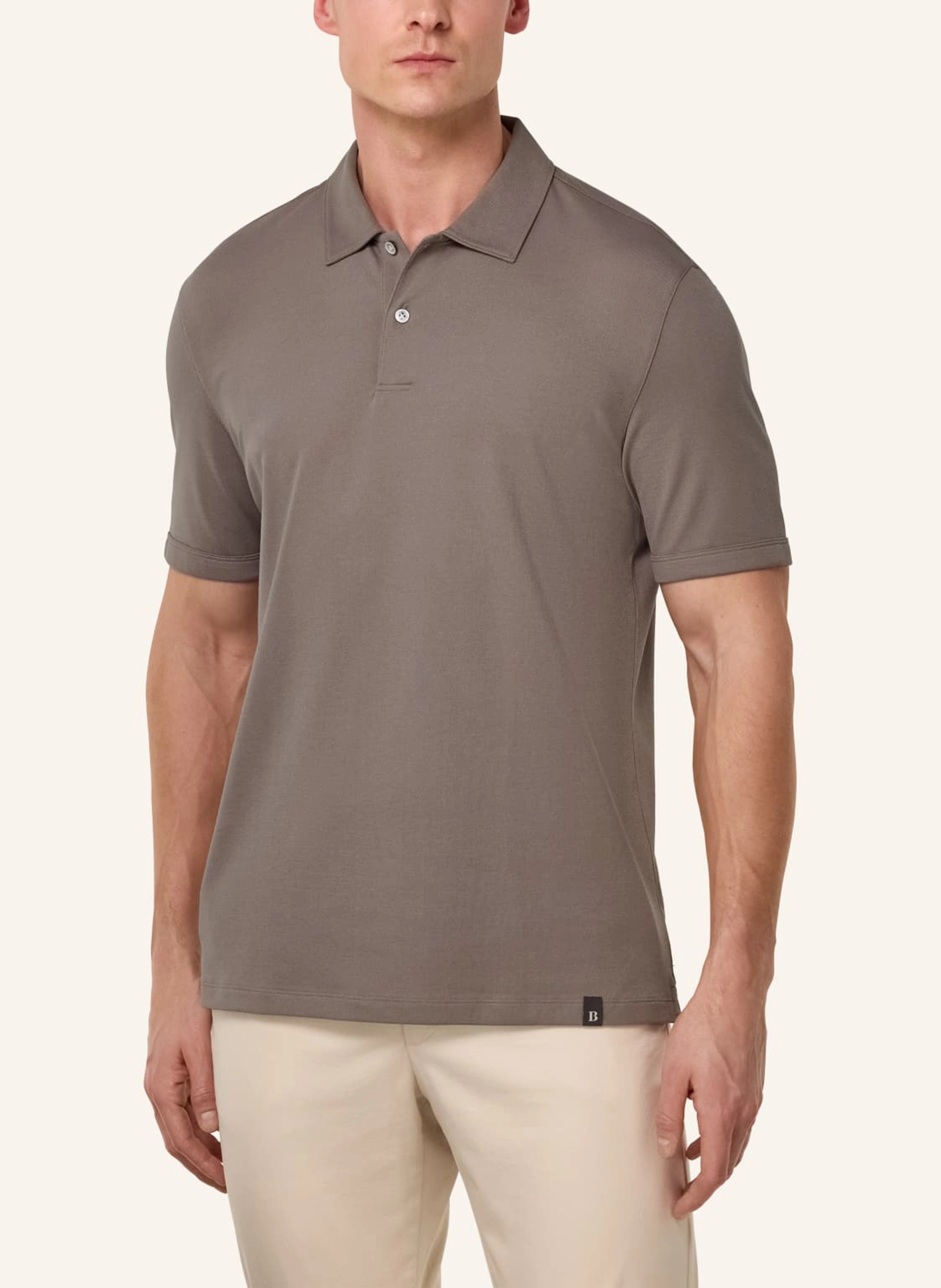 BOGGI MILANO Piqué-Poloshirt
