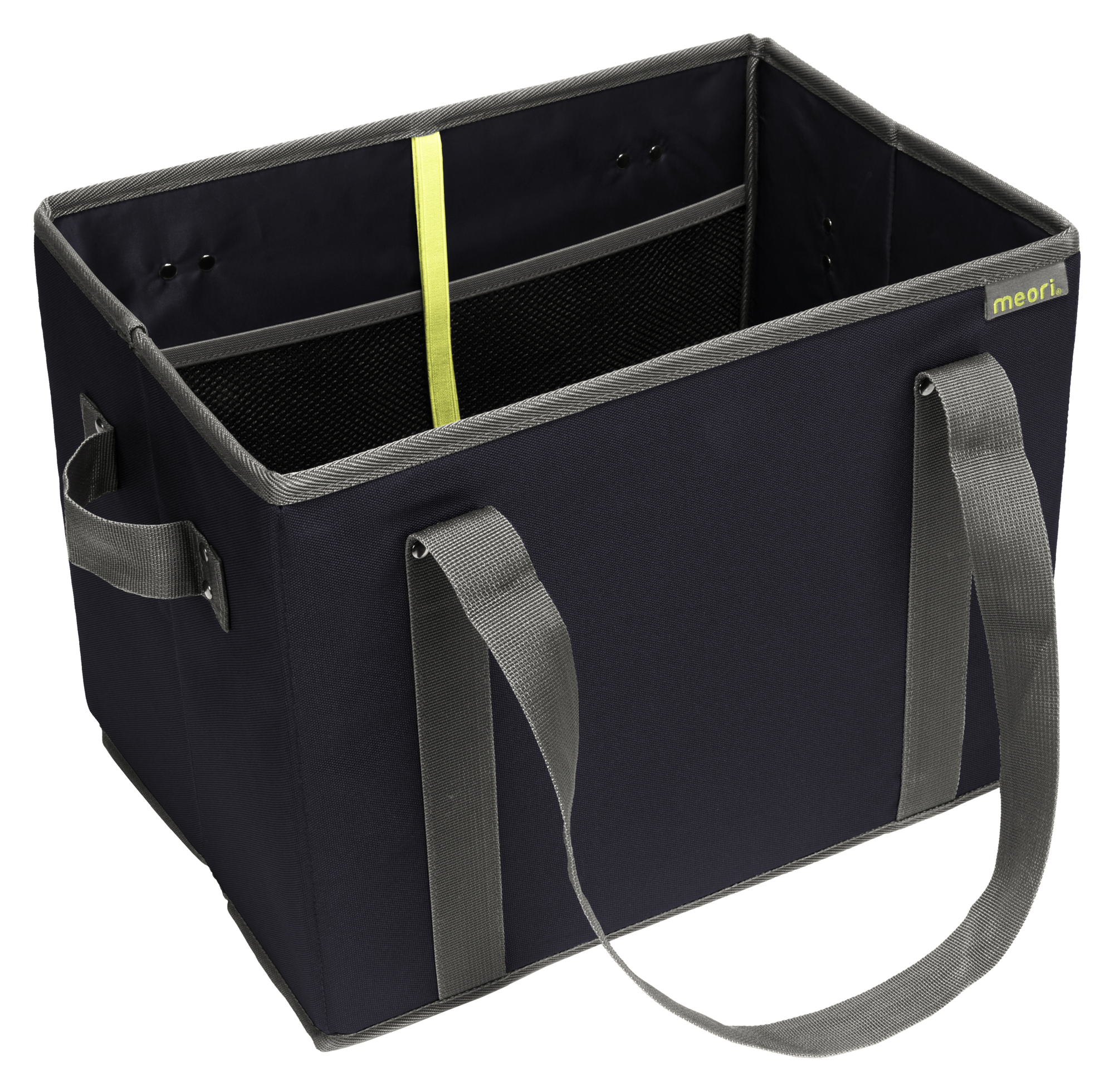 meori Faltbarer Einkaufskorb Lava Black