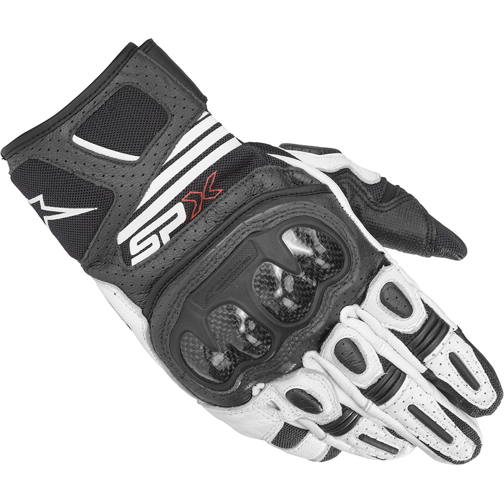 Alpinestars - Gants SP X Air Carbon V2 Noir / Blanc