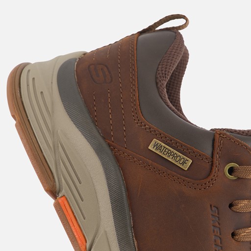 Skechers Relaxed Fit Benago-Hombre Sneakers bruin