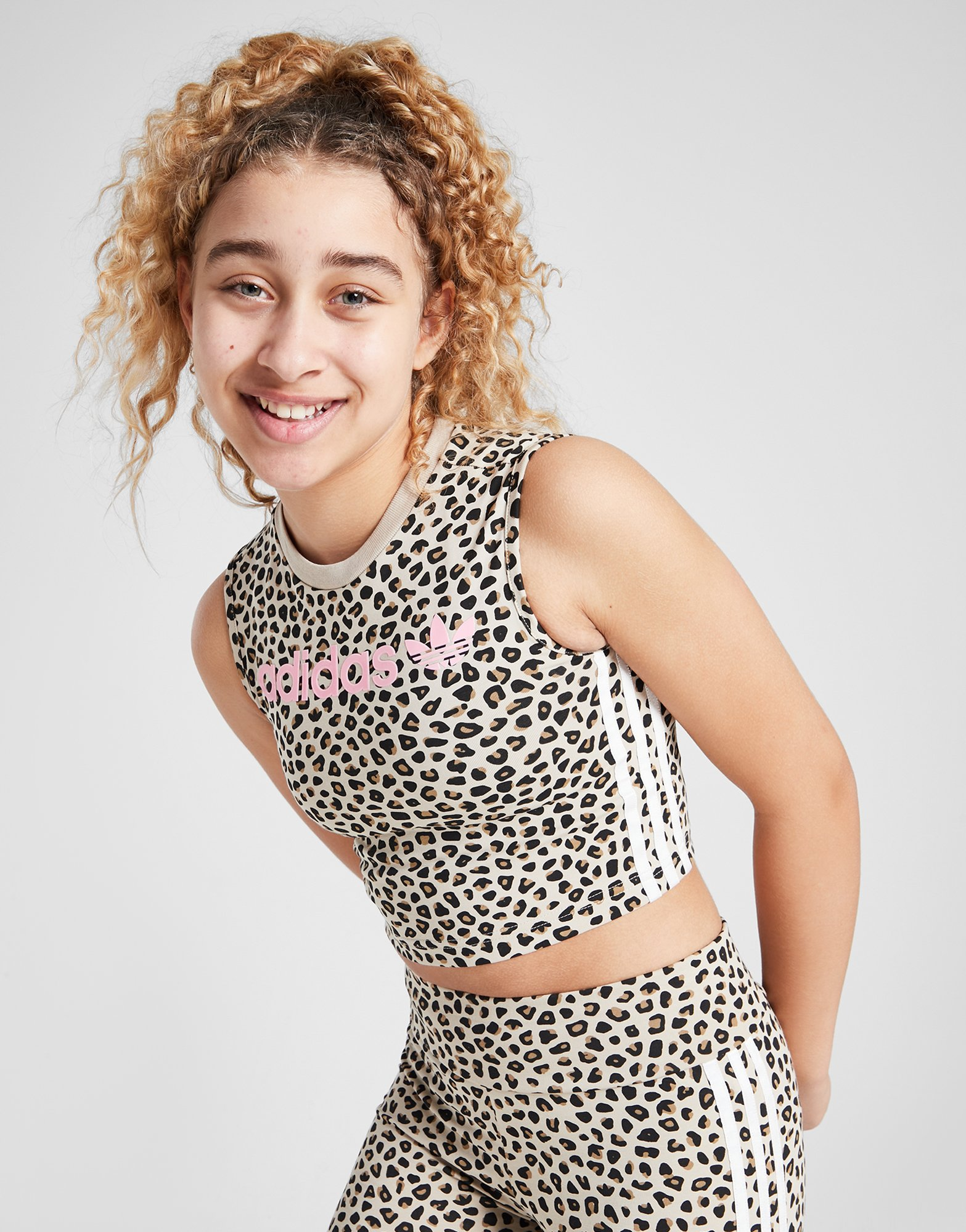 adidas Originals Débardeur Imprimé Léopard Junior