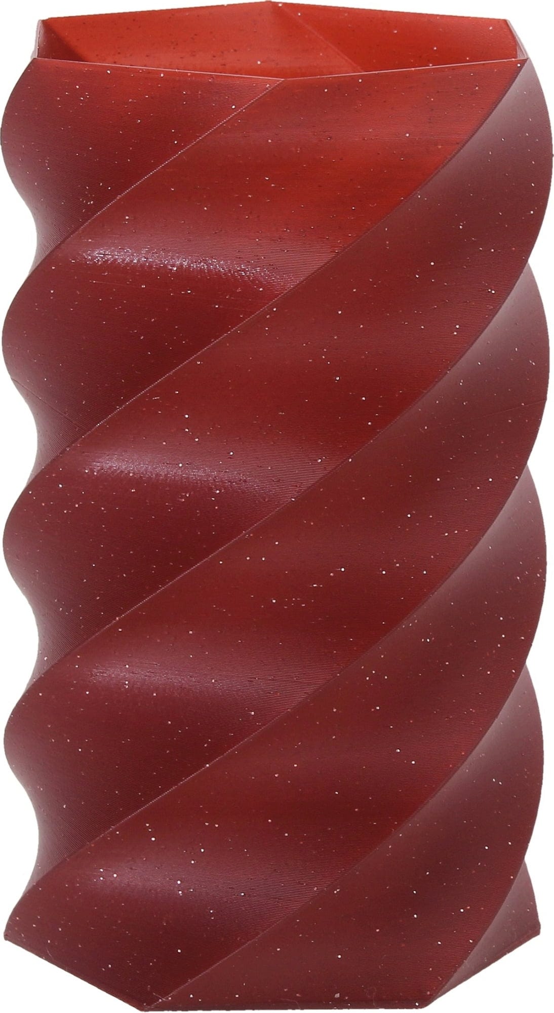 3DJAKE  ecoPLA Sparkling Rot, 1,75 mm / 1000 g    Allround-PLA Filament mit Glitzer