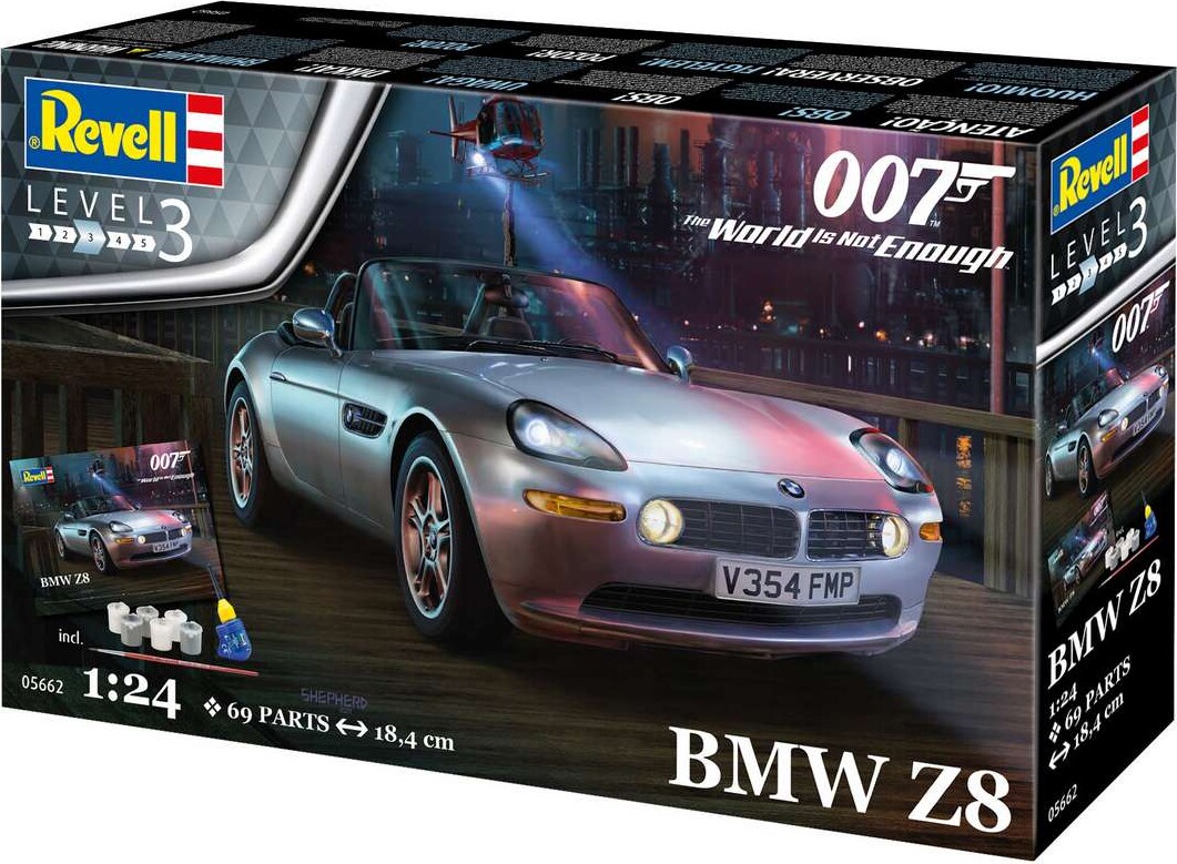 Revell - James Bond Bmw Z8 - Level 3 - 1:24 - 05662