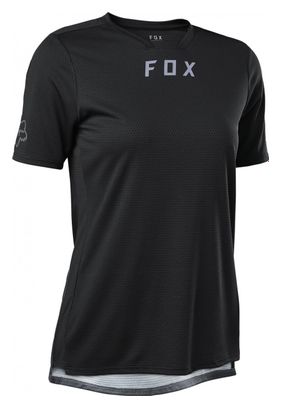 Maillot Manches Courtes Femme Fox Defend Noir