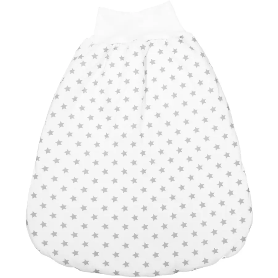 TupTam Baby Strampelsack mit breitem Bund Wattiert weiß Modell 2