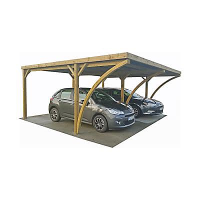 Carport bois Blooma Goteborg