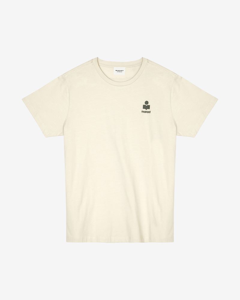 T-SHIRT LOGO EN COTON ABY