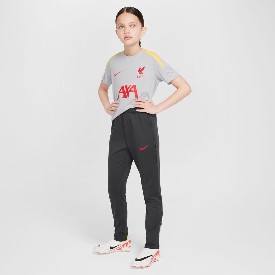 Liverpool Bas de Survêtement Dri-FIT Strike 3ème - Gris/Chrome/Rouge Enfant