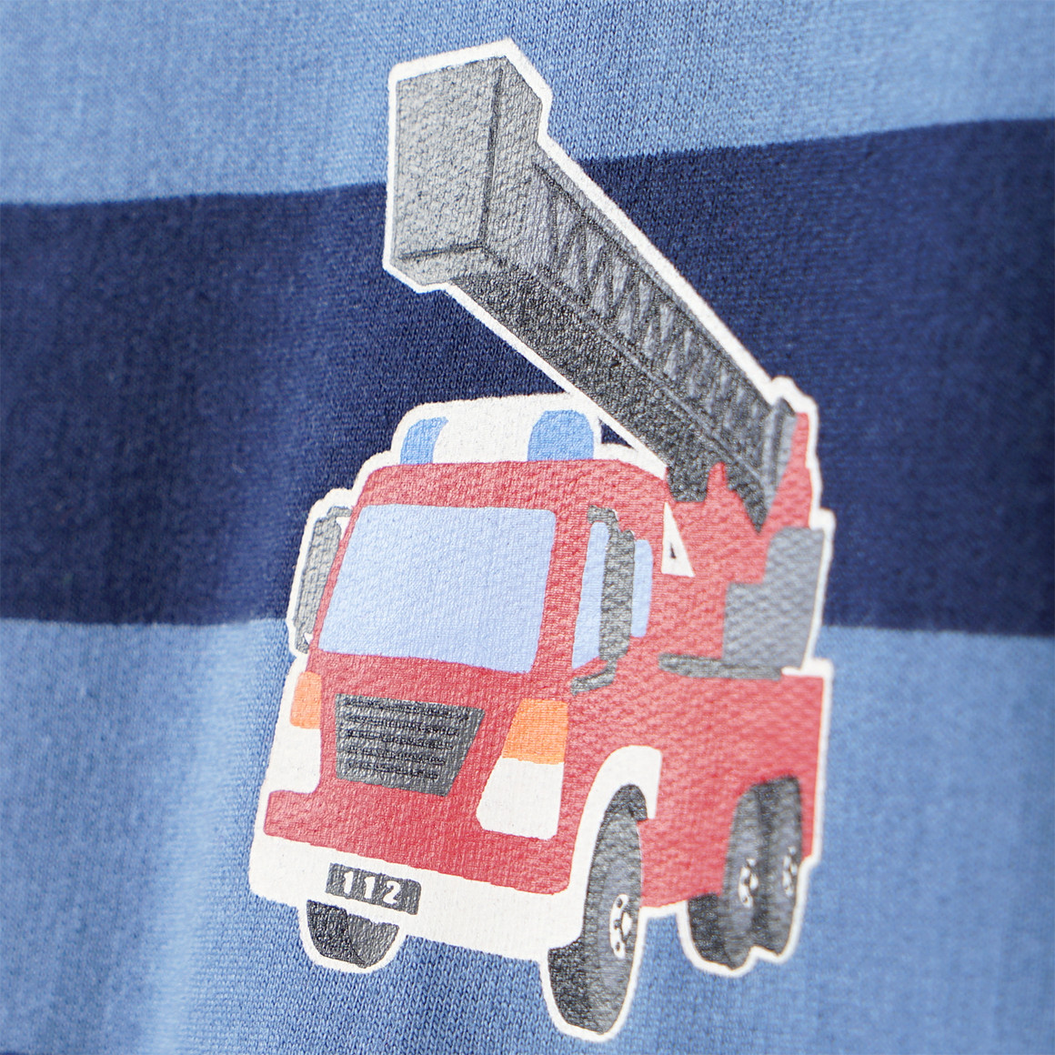 Topolino Jungen Sweatshirt mit Streifen dunkelblau / blaugrau