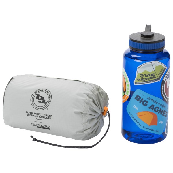 Big Agnes - Alpha Direct Fleece Sleeping Bag Liner - Drap de sac de couchage