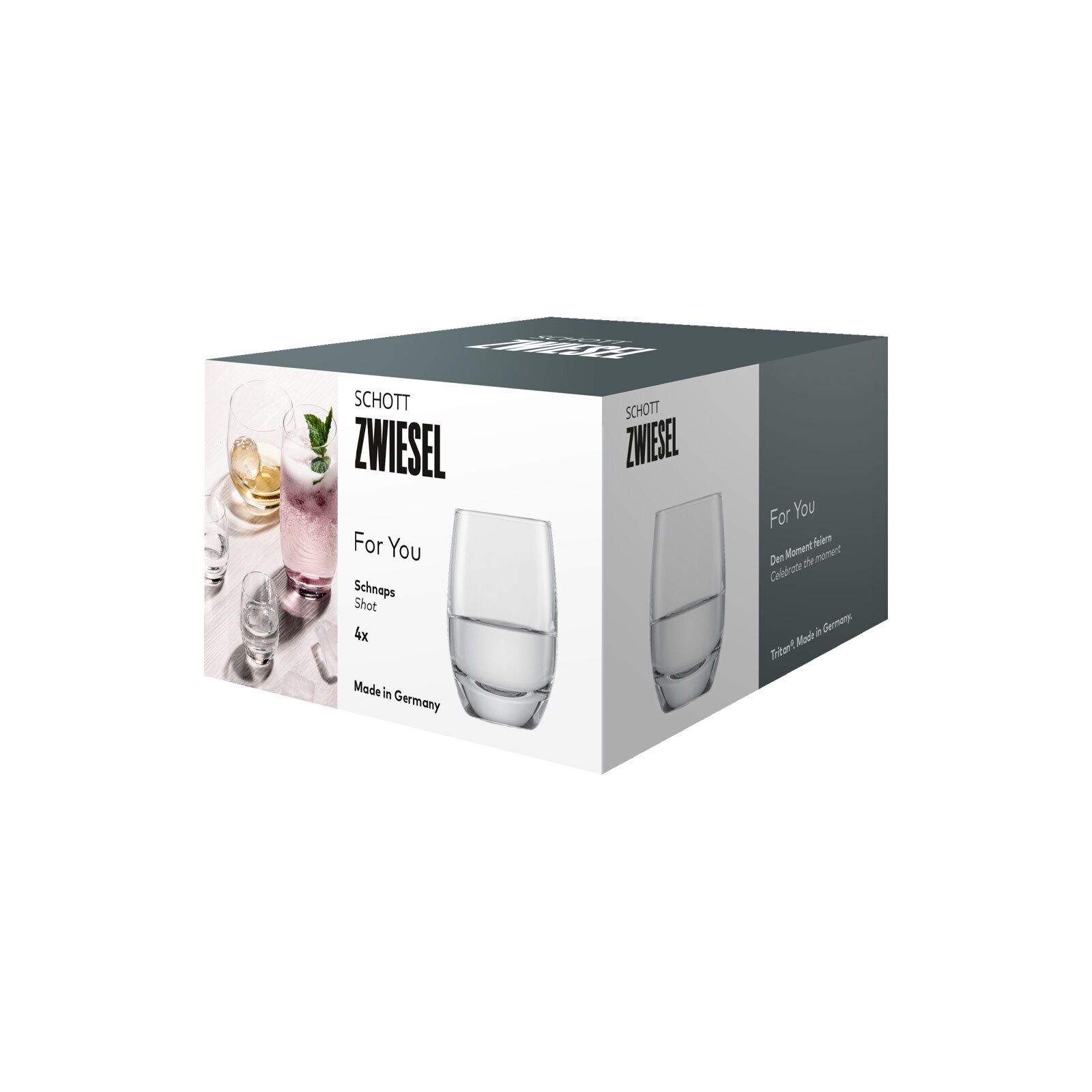 Schott Zwiesel Schnapsglas For you 75 ml 4er Set