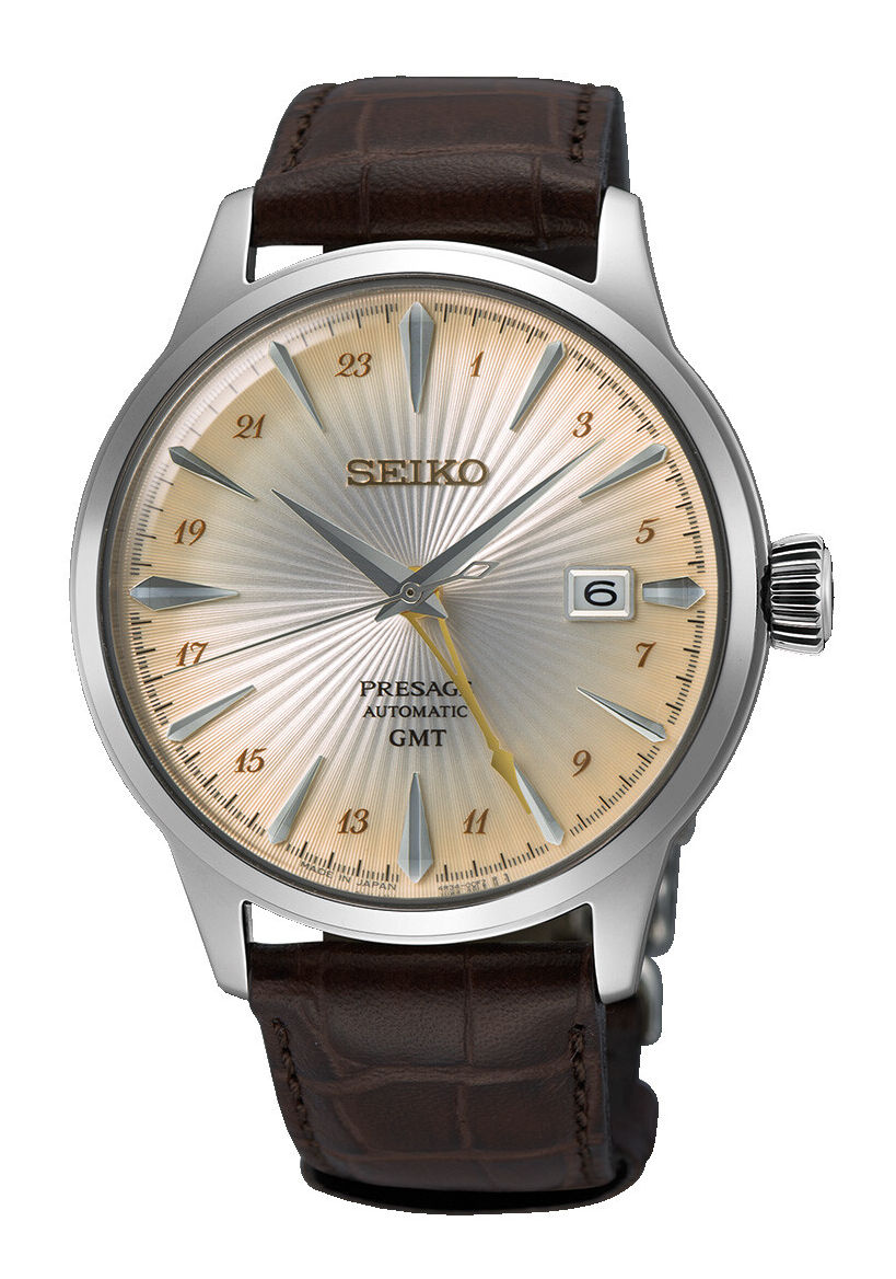 Seiko Presage Automatik GMT Beige SSK041J1