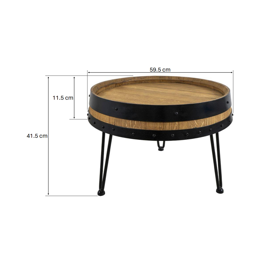 CONTINI Couchtisch Falknis