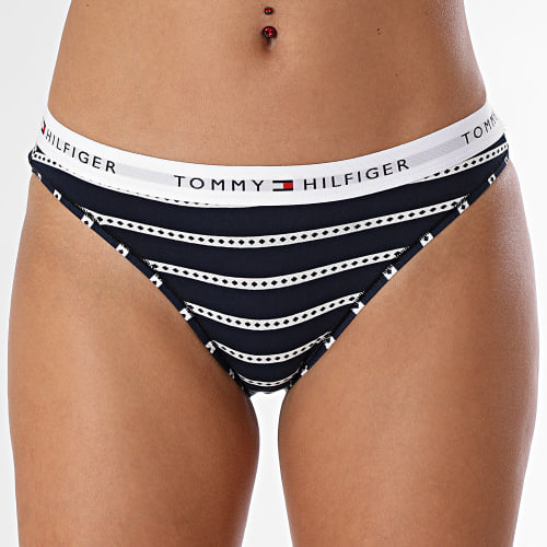 Culotte Femme Argyle Stripe 3859 Bleu Marine