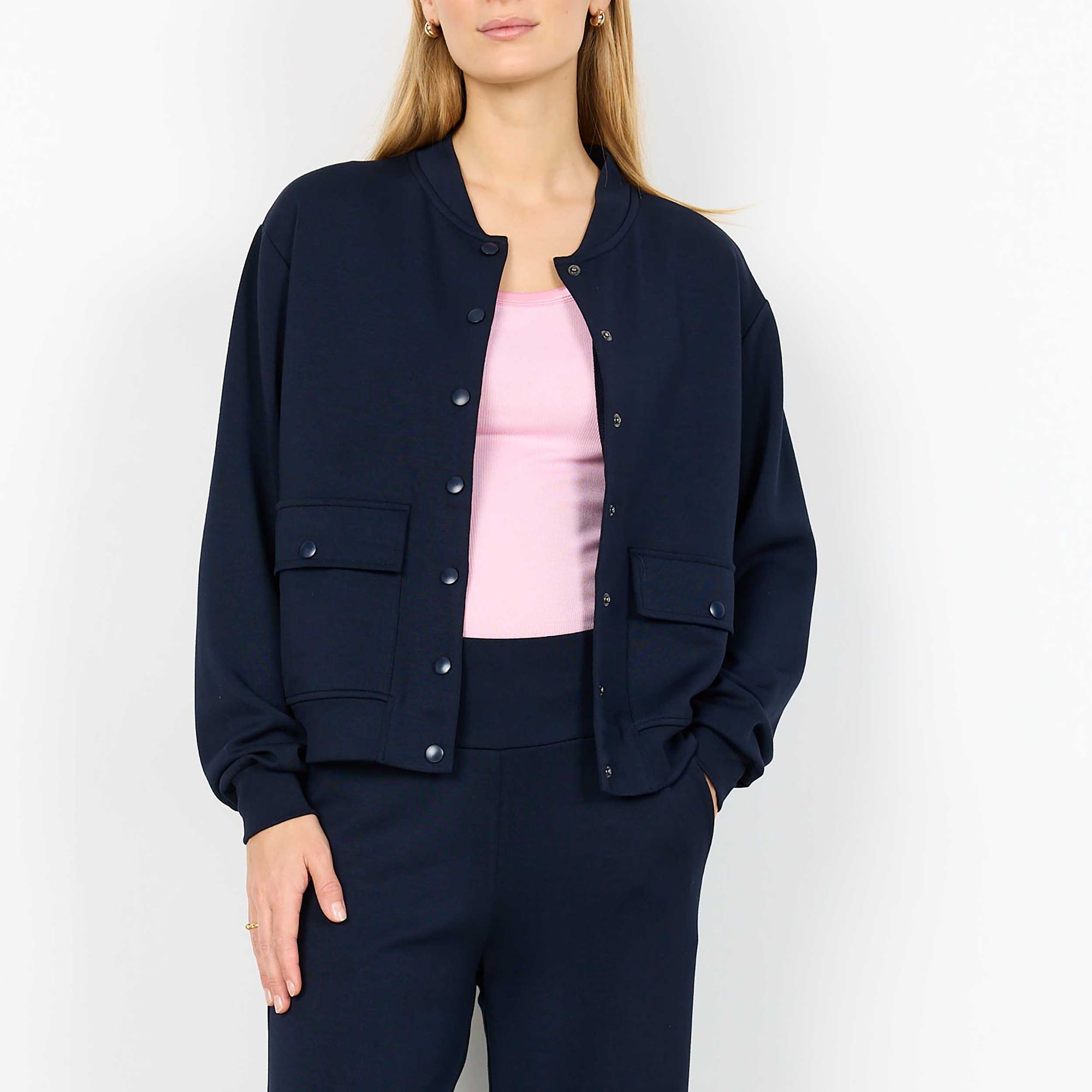Veste Femme bleu marine