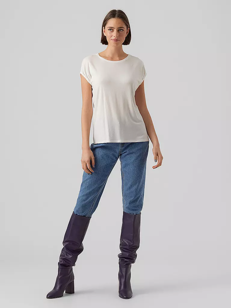 VERO MODA T-Shirt VMAVA weiss